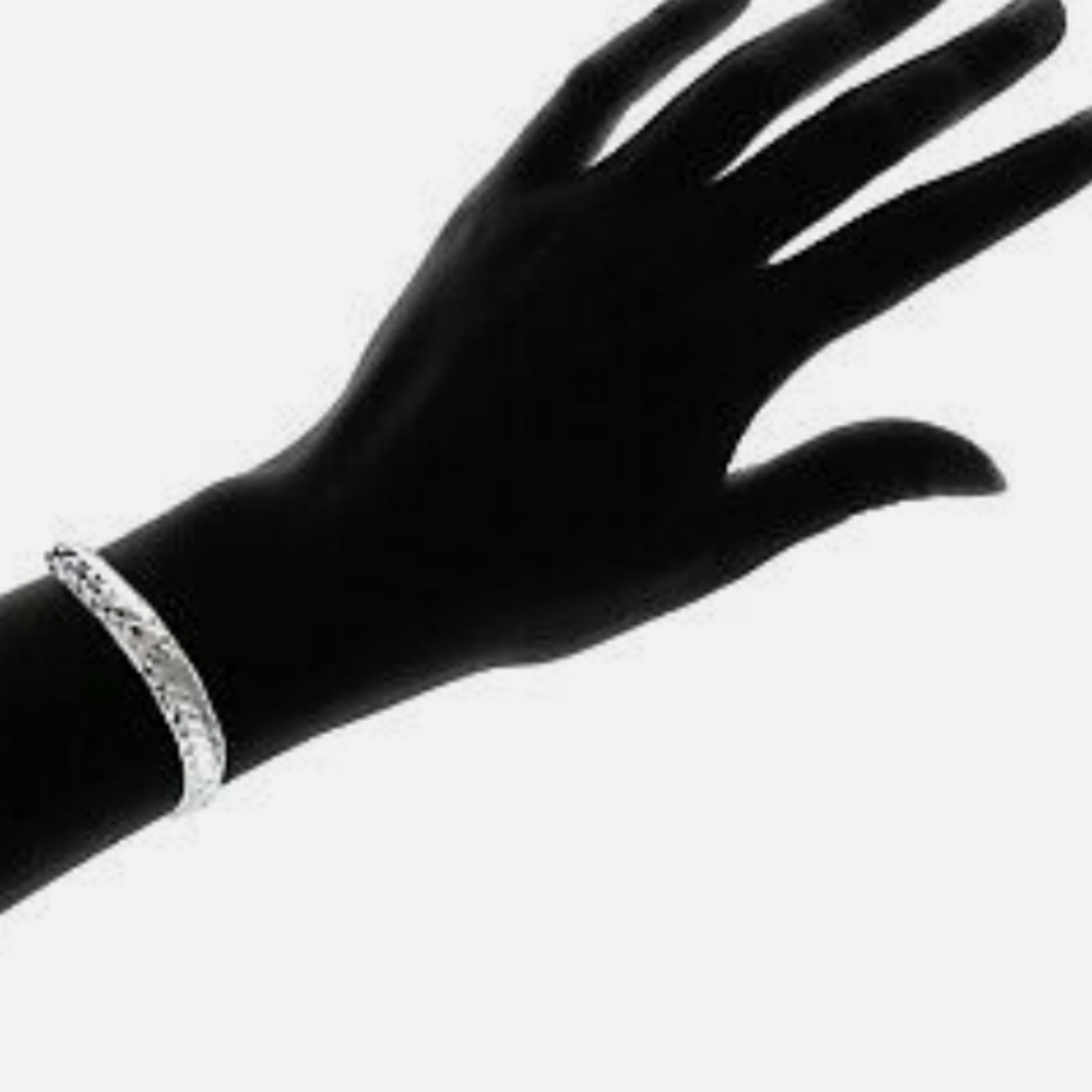 7mm Sterling Silver Bangle BNWT - Picture 4 of 6